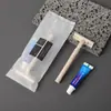 Cepillo de Dientes Desechable B&B Hotel con Pasta Cerdas Suaves Cepillo de Dientes de Cabeza Ancha Suministros para Hotel Set de Artículos de Aseo Desechables
