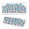Mouse Pad Simples Exclusivo Transfronteiriço para Meninas, Pad de Mesa de Escritório com Aparência Sofisticada, Pad Espesso Extra Grande para Teclado de Computador de Estudo