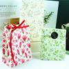 Ins Bolsa de Papel de Regalo de Gran Capacidad Bolsa de Empaque Protección Ambiental Bolsa de Almacenamiento de Regalos Bolsa para Snacks de Horneado DIY Bolsillo Plano