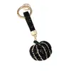 Nuevo Llavero de Calabaza de Diamantes Completos de Cristal Halloween Creativo Strass Moda Colgante de Bolso Adorno para Llave de Coche