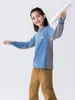 Body para bebé Kidsren Camiseta interior con cremallera Otoño e Invierno 2025 Nuevo estilo Niñas y Niños Cuello alto Mediopollo Camiseta de terciopelo alemán Mangas largas