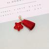 Accesorios de material hecho a mano diy estrella colgante de borla accesorios de cuentas de material hecho a mano diy joyería material para carcasa de teléfono móvil