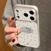 Diseño de Puntos de Ola Ingleses Adecuado para iPhone 17 Funda de Teléfono de Cuero Blanda 18Pro/16/13Pro Moderna 14Pro