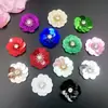 Roupas, Bolsas, Flores, Estéreo Artesanal 10 Flores para Sapatos, Capas para Celular, Adesivos de Tecido com Lantejoulas, Contas de Flor, Acessórios Decorativos e Acessórios
