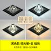 Luz de pasillo led minimalista moderna de cristal de diamante, luz de porche, downlight empotrado creativo, foco