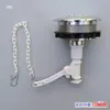 Inodoro antiguo interruptor de descarga de tanque de un solo botón asiento botón de descarga de inodoro control único superior dividido accesorios de descarga de inodoro
