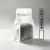 Bolsa de café sellada de ocho lados larga, papel de aluminio, válvula de aire unidireccional, a prueba de luz, a prueba de humedad, bolsa selladora para té, bolsa de embalaje para comida de perro y gato