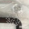 Rhinestones Redondos con Base Puntiaguda de 33 Caras Hua Zi, Decoraciones para Uñas, Rhinestones de Cristal K9 Multifacéticos Súper Brillantes, Accesorios para Uñas