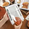 Sacos de Pão com Janela da Moda para Pão de Fermentação Natural, Croissants, Bagels e Sacos de Embalagem para Baguetes para Padaria Comercial Atacado
