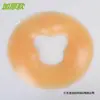 Almohada de silicona para apoyar la cara para salones de belleza, almohada de látex engrosada para apoyar la cara, almohada facial de masaje para cama de belleza, almohada con agujero antideslizante