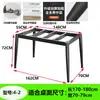 Patas de Mesa de Comedor de Baldosa de Pizarra Simple Estante para Escritorio de Oficina Base de Soporte Metálico Marco de Mesa Patas de Mesa de Mármol Lujo Ligero