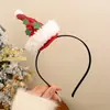 Acessórios de Cabelo de Natal Estilo Floresta Presépio Grampo de Cabelo Orelhas de Galho Fofas para Crianças Acessórios de Tiara Pequenos Grampos Acessórios de Cabelo