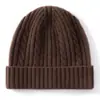 2026 Otoño/Invierno Nuevo Gorro de Cachemira Gorro de Punto Unisex Gorro para Clima Frío Gorro de Lana Fábrica Venta al por Mayor