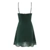 Ropa de Mujer Transfronteriza 2026 Moda Europea y Americana Versátil Ajustado Vestido de Tirantes con Volantes para Mujer G57761