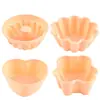 Taza de silicona para pastel nueva y engrosada, tazón para pastel de arroz al vapor, molde para pastel, fácil de desmoldar, limpiar, molde de silicona para hornear