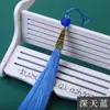 Franja de Borlas Longas com Contas Acessório Antigo Hanfu Borla Pendente para Guqin Fábrica