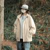 Chaqueta para hombre y mujer, pareja, primavera y otoño, ropa de trabajo al aire libre popular, estilo Hong Kong, chaqueta cortavientos sencilla y elegante que combina con todo.