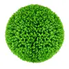 Eucalipto Artificial Bola de Grama Milan Plástico Bola Redonda Planta Verde Pendurada na Parede Interior Shopping Center Supermercado Decoração de Teto