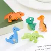 Criativo Artificial Tiranossauro Pequeno Dinossauro Animal Fofo Decoração DIY Acessórios para Pendurar Mini Carro Desktop Pequenos Enfeites