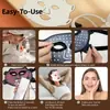 Equipamento de Beleza para Rejuvenescimento com Fótons, Dispositivo de Máscara Facial Caseira com Luz Vermelha e Azul, Máscara de LED para Remoção de Cicatrizes de Acne, Clareamento
