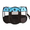 Tienda de campaña octogonal para mascotas, valla protectora, nido para gatos, nido de producción cerrado, jaula para perros, plegable, resistente a los arañazos, sala de maternidad para gatos