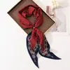 Bufanda de Lana con Diamantes y Chal Cálido de Moda Coreana Versátil con Estampado Paisley de Encaje Nuevo para Otoño e Invierno