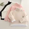 Suéteres de Cuello Alto para Niños y Niñas, Estilo Unisex, Modernos y Elegantes, Cálidos y Cortavientos con Forro Polar Integrado