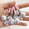 Anime Familia Campana de Metal Colgante Colgante Cuerda Pequeña Cuerda para Llaves Perro Yugui Pudín Agaro Campana