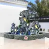 Estalactite Externa Pedra Taihu Vila Chão Tanque de Peixes Água Corrente Jardim Taihu Grande Ornamento Rocha Externa Pátio