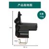 Gancho de almacenamiento para scooter de batería de coche eléctrico, gancho para candado de casco, gancho delantero multifuncional para bicicleta, gancho universal