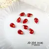 Novedad de moda Puntiagudo Atrás Suelto Diamante Accesorios para Uñas Arte al por Mayor Forma de Corazón Mezclado Decoraciones 3D para Uñas