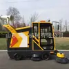 Barredora Eléctrica Montable para Propiedades de Fábrica, Barredora de Carretera Eléctrica para Saneamiento Exterior, Barredora Eléctrica para Complejos de Propiedad