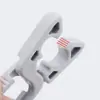 Perchero Multifuncional sin Marcas para Ropa con Pinzas, Perchero de Plástico Fijo a Prueba de Viento para Ropa Doméstica con Pinzas para Ropa