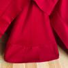Conjunto de Quatro Peças Grande Vermelho de Luxo para Casamento Dragão e Fênix Chineses Bordados Capa de Edredom Escovada Edredom para Casa Nova Edredom de Casamento Roupa de Cama para Casamento