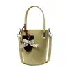 Bolso de Diseño de Nicho Estilo Coreano para Mujer 2026 Nuevo Bolso Cruzado de Moda Bolso de Mano Casual Bolso Cubo Bolso de Hombro Único para Teléfono