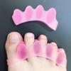 Separador de Dedos de Cinco Orificios, Separador de Dedo Gordo, Separador de Dedos Superpuestos, Separador de Dedos para el Cuidado del Pulgar