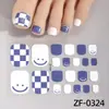 Pegatinas de Uñas de Pie de Dibujos Animados Impermeables Verano Imitación Diamante Polvo de Cebolla para Uñas Artísticas Lindas para Niños Mujeres Embarazadas Pegatinas para Pies Personalizadas