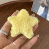Horquilla de Peluche Otoño e Invierno Horquilla Estrella Dopamina Pinza Peluda Pinza de Pico de Pato Celebridad de Internet Corazón de Niña Venta al por Mayor Corazón