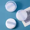 Esponja de Polvo Suelto, Esponja Redonda de Terciopelo, Esponja para Polvo de Talco, Esponja para Polvo Honey, Esponja de Maquillaje Facial de Terciopelo Ultra Suave Crystal