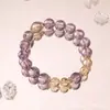 Pulsera de Amatista Brasileña Natural Diseño Original Cristal Amatista Moda Fresca Pulsera de Cristal Venta al por Mayor