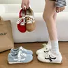 Tênis esportivos casuais, dad shoes, sapatos estilo Forrest Gump, tênis de corrida leves, coleção outono 2026 novo feminino, tênis de treino alemães vermelhos de sola grossa