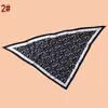 Bufanda Triangular de Sarja Estampada con Patrón Paisley para Mujer, Bufanda de Moda de Alta Gama, Suministro Directo de Fábrica