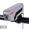 Farol Inteligente com Toque para Bicicleta Luz para Ciclismo ao Ar Livre Carregamento USB Luz de Buzina Lanterna T6 Brilhante Equipamento de Ciclismo