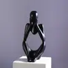 Decoración de Sala de Estar Venta Caliente Transfronteriza Adornos de Personajes Impresos en 3D Decoraciones de Pensamiento Creativo Esculturas Abstractas Estilo Nórdico