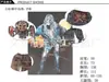 Disfraz de Hombre Lobo Zombi Muerte Personaje de Terror para Fiesta de Disfraces de Halloween para Adultos