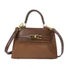 Bolso Vintage de Nicho para Mujer 2026 Bolso Kelly de Pana con Retazos a la Moda Bolso de Hombro Cruzado Casual para el Trabajo