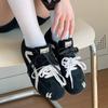 Tenis Retro Estilo Hong Kong para Mujer 2025 Primavera y Verano Nuevos Versátiles Populares Ins Trendy Flats para Estudiante Zapatos Deportivos Casuales