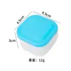 Plato para Salsa para el Hogar, Caja de Almacenamiento de Salsa para Exteriores, Plato para Condimentos de Cocina, Caja de Almacenamiento Sellada de Plástico PP Portátil para Condimentos
