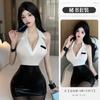 Lin Linting Secretária Sexy Lingerie Sexy Uniforme Feminino Namoro Tentação Paixão Robe Pijama Grátis terno 8308