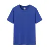 Nova Camiseta de Gola Redonda Cor Macaron de Verão Roupas para Aula de Jardim de Infância Roupas Diárias para Atividade Pai-Filho em estoque